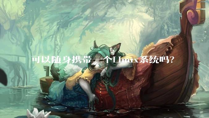 可以随身携带一个Linux系统吗？